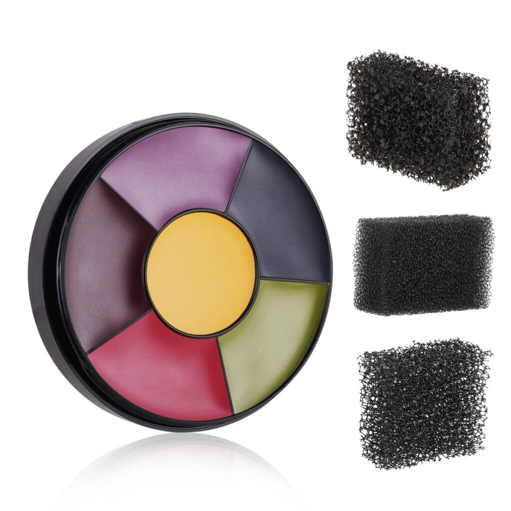 MEICOLY 6 Color Bruise Wheel for DIY Frostbite Makeup