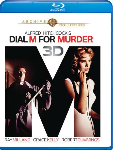 Dial M for Murder 3D Blu-ray featured with the Grace Kelly Biography