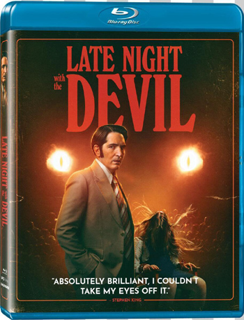 Late Night with the Devil Blu-ray featured in the Late Night with the Devil Review