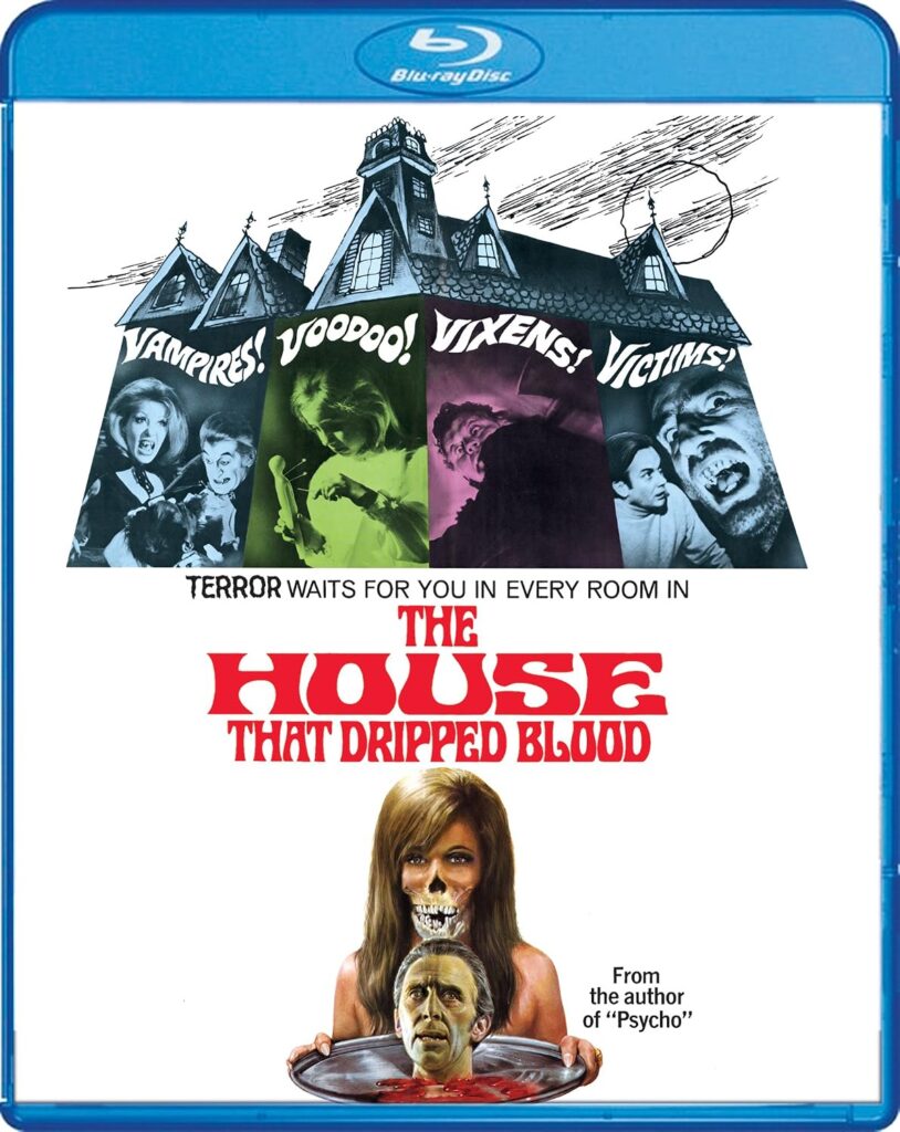 The House That Dripped Blood Review Blu-ray featuring the classic horror anthology