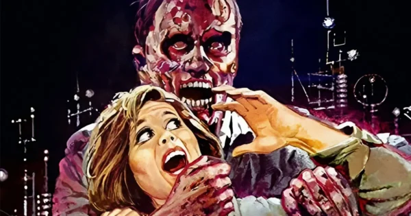 The Incredible Melting Man Review featuring the terrifying makeup effects from the 1977 science fiction horror film.